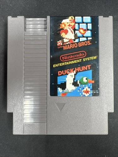 Super Mario Bros./Duck Hunt Game (Nintendo Entertainment System, 1985) Vintage