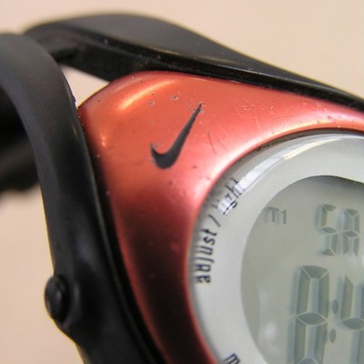 00s RETRO NIKE Total 90 Digital Watch [New Battery] - Rare Japan