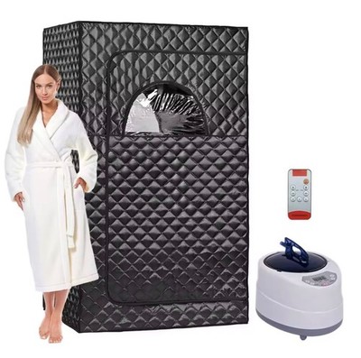 Sauna Portatile Da Casa 90x90x180cm - Con Macchina Vapore 3L Per Sauna Portatile Da Casa 90x90x180cm - Con Macchina Vapore 3L Per