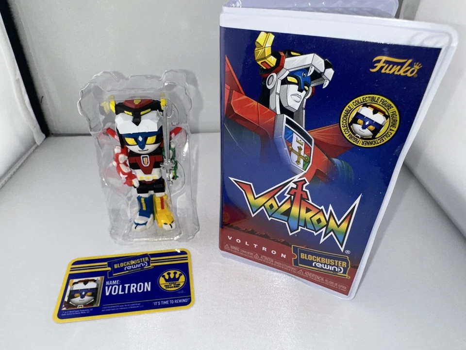 Voltron Rewind FUNKO Figure Blockbuster - 2024 - Chase - Image 2 of 3
