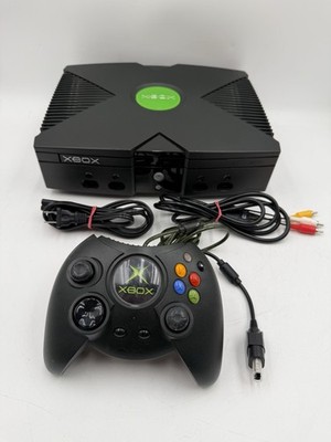 Microsoft XBOX Original Console W/ 1 Controller And All Cables Tested New Belt