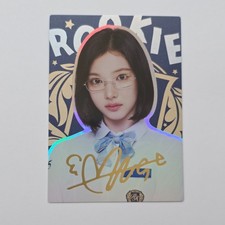 2025 TELECA K-POP COLLECTION ROOKIE HEARTS2HEARTS JIWOO H2H-111 SIG