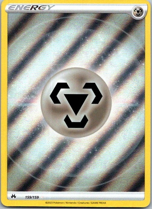 Metal Energy (Texture Full Art) Ultra Rare Crown Zenith 159/159 NM