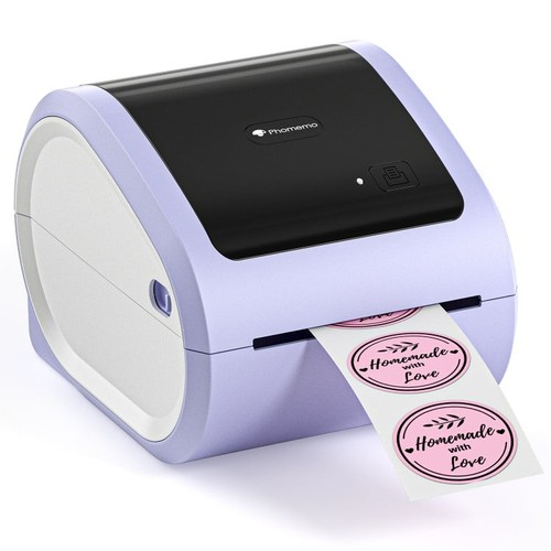 Phomemo D520 Bluetooth Thermal Shipping Label Printer Wireless Desktop Printer. - Afbeelding 12 van 17