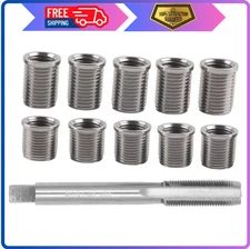 Spark Plug Thread Repair kit, M10x1.0 Bolt, M12x1.0 Bolt Tap