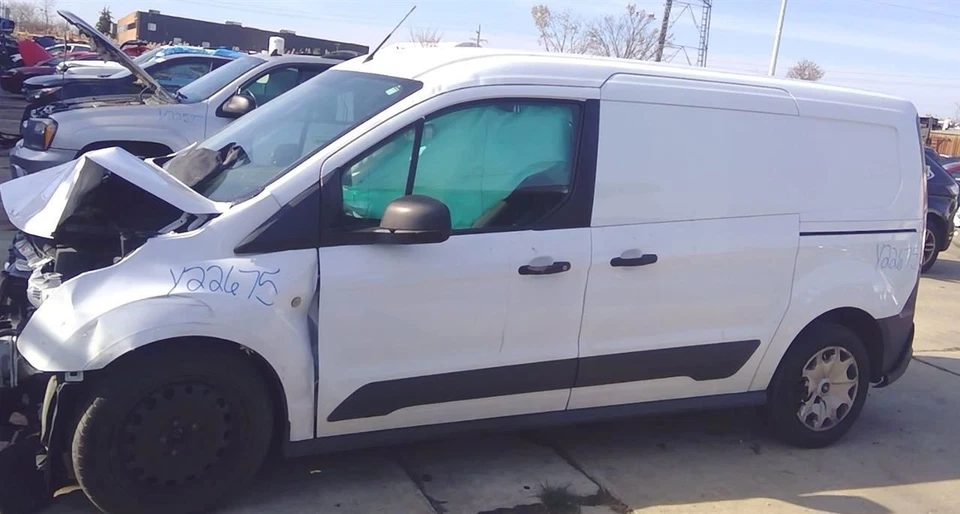 2018 Ford Transit Connect Fuel Filler Door Round Gas Cap in Z2 Frozen White - Image 4 of 4