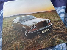 Rolls Royce Camargue Sales Leaflet -  5 sided  - inc specifications insert