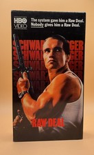 Raw Deal VHS 1986 Arnold Schwarzenegger Buy 2 Get 1 Free