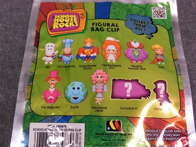 Schoolhouse Rock NEW * Interplanet Janet Clip * Blind Bag Key