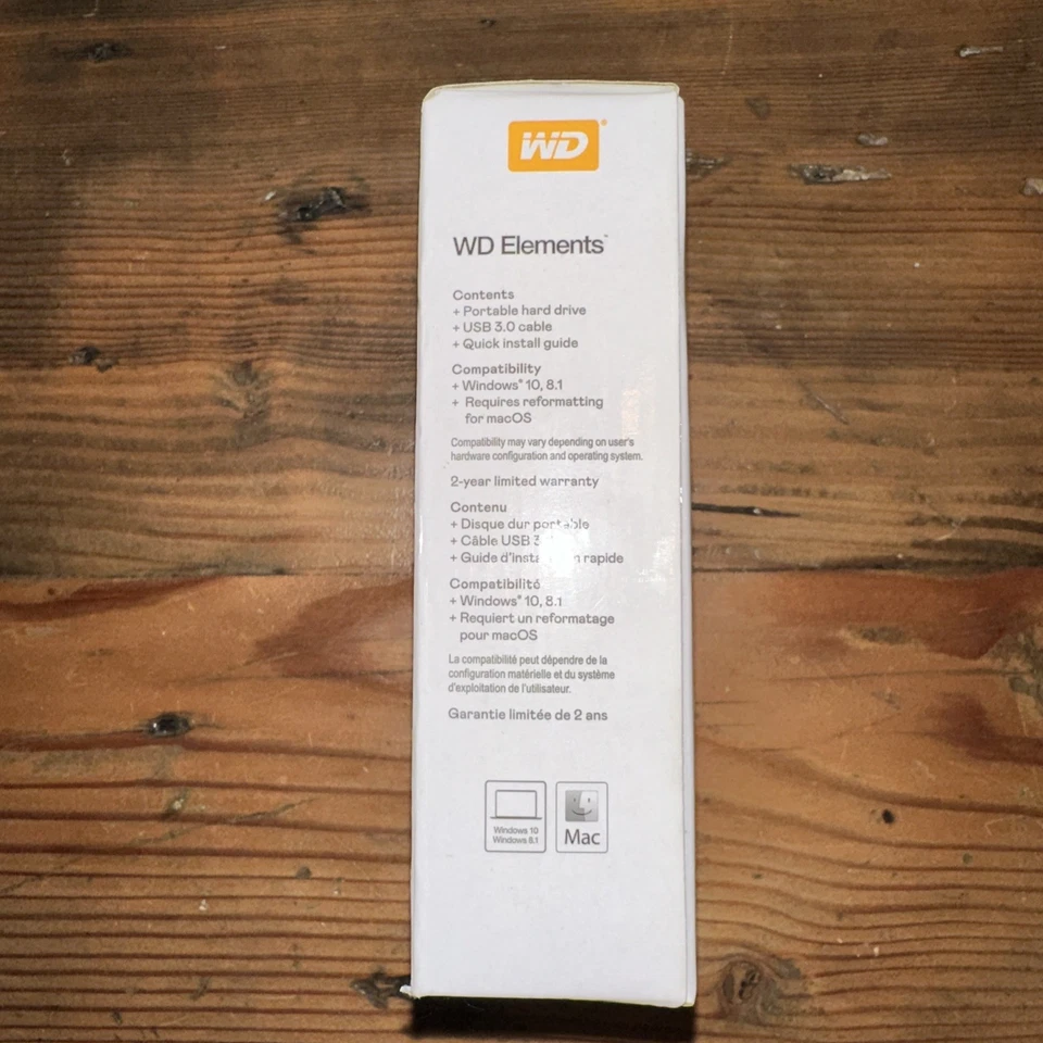 Western Digital WDBUZG0010BBK-WESN 1 TB Portable External Hard Disk - Black - Image 4 of 4