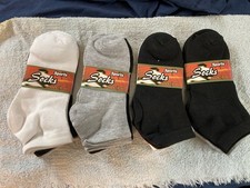 Sports Boys Socks, Size 9-11, 12 Pairs