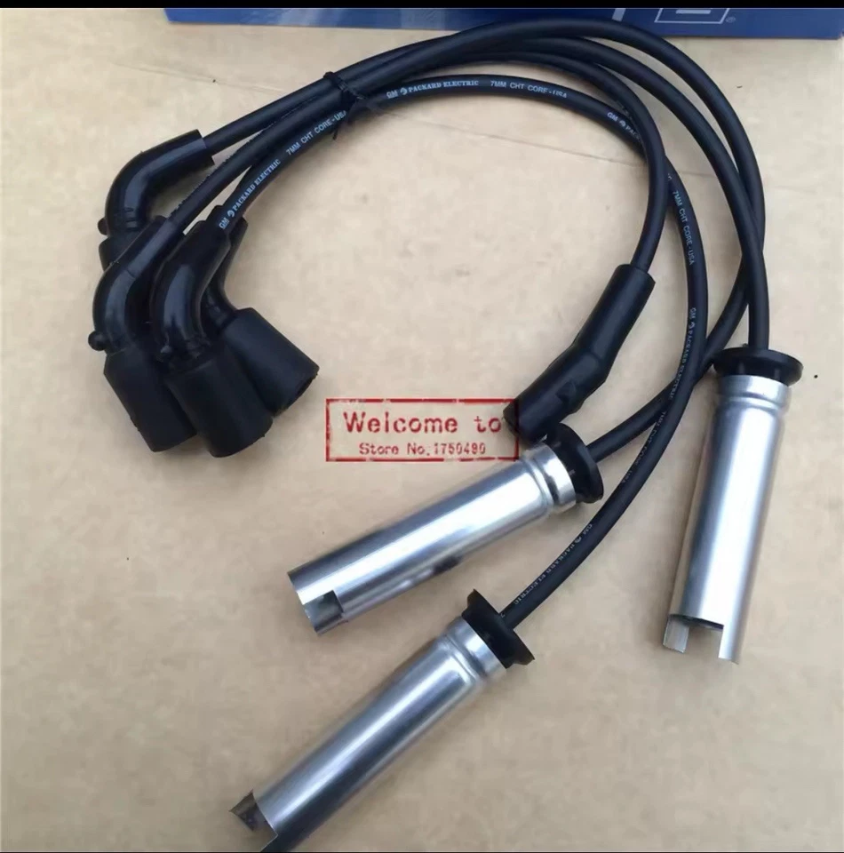 Cavi Candele Accensione Daewoo Lanos Kalos Nubira Aveo 96305387 - Immagine 2 di 2