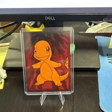 POKEMON Obsidian Flames Charmander ETB CARD SLEEVE (1) - Collectible Free Ship