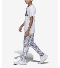 Adidas Original Action Camo Athletic Youth Boys Grey White Pockets New Pants