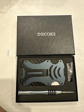 Tactical Wallet Money Clip RFID Blocking ID Card Holder Men Gift Idea No Airtag