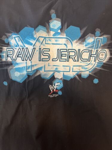 VINTAGE 1999 Chris Jericho Y2J “Raw is Jericho” T-Shirt New NWT Sz XL WWF - Picture 1 of 12
