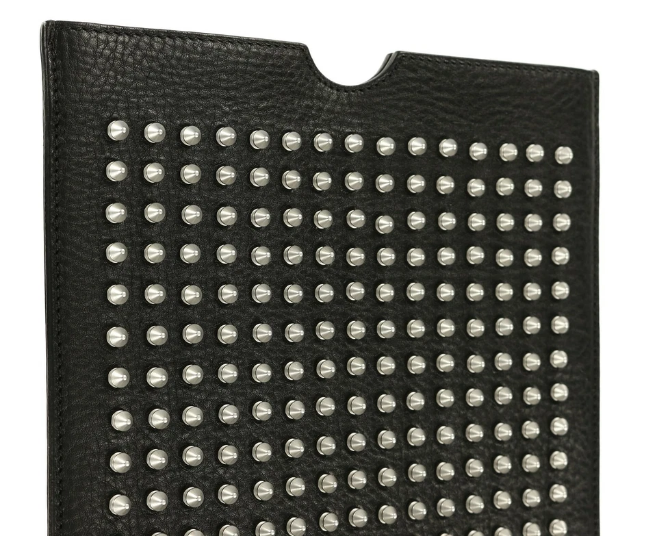 BURBERRY черный шип кожи iPad рукав 134607 - Изображение 2 из 3