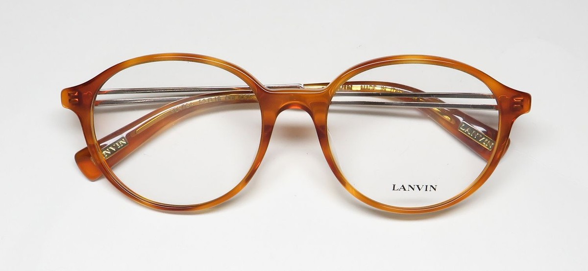 LANVIN スクエアフレムメカネ LNV2115 700 NEW LANVIN VLN764 EYEGLASS FRAME ITALY 52-18-140 06ZG FULL