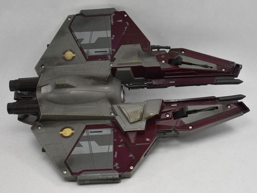 Star Wars ROTS Obi-Wan Kenobi's Jedi Starfighter Vehicle Hasbro 2005 Damaged - Picture 5 of 6
