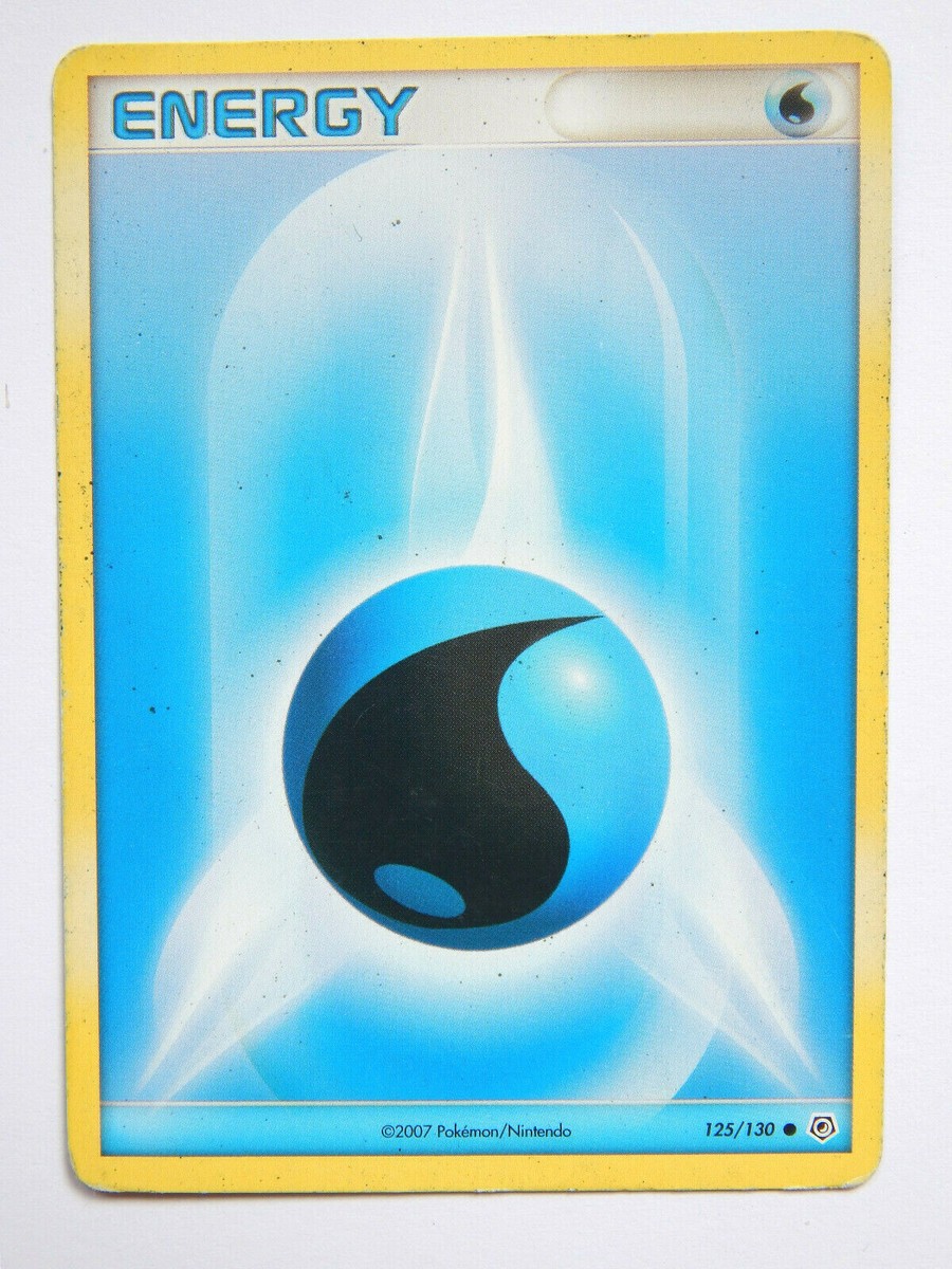 Energy 125/130 (MP, Pokemon Card, 2007, Water, Common) | eBay Energy 125/130 (MP, Pokemon Card, 2007, Water, Common) | eBay