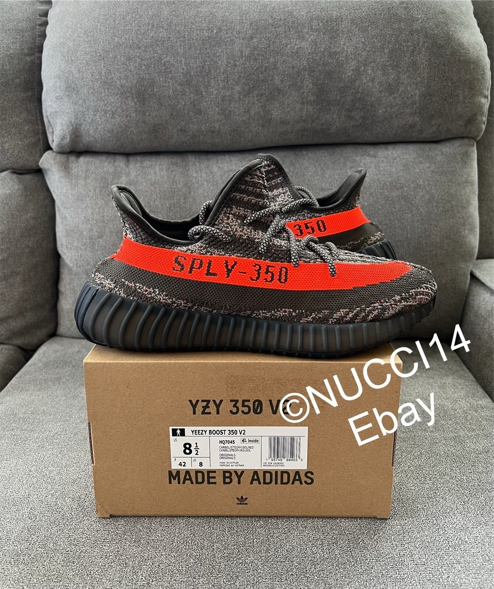 Size 8.5 - Brand New Adidas Yeezy 350 Boost V2 Carbon Beluga with