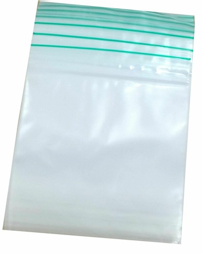 50-500 Pcs CLEAR GRIP SEAL ZIP LOCK BAGS RESEALABLE REUSABLE HANDLING BAGGIES UK - Picture 24 of 26