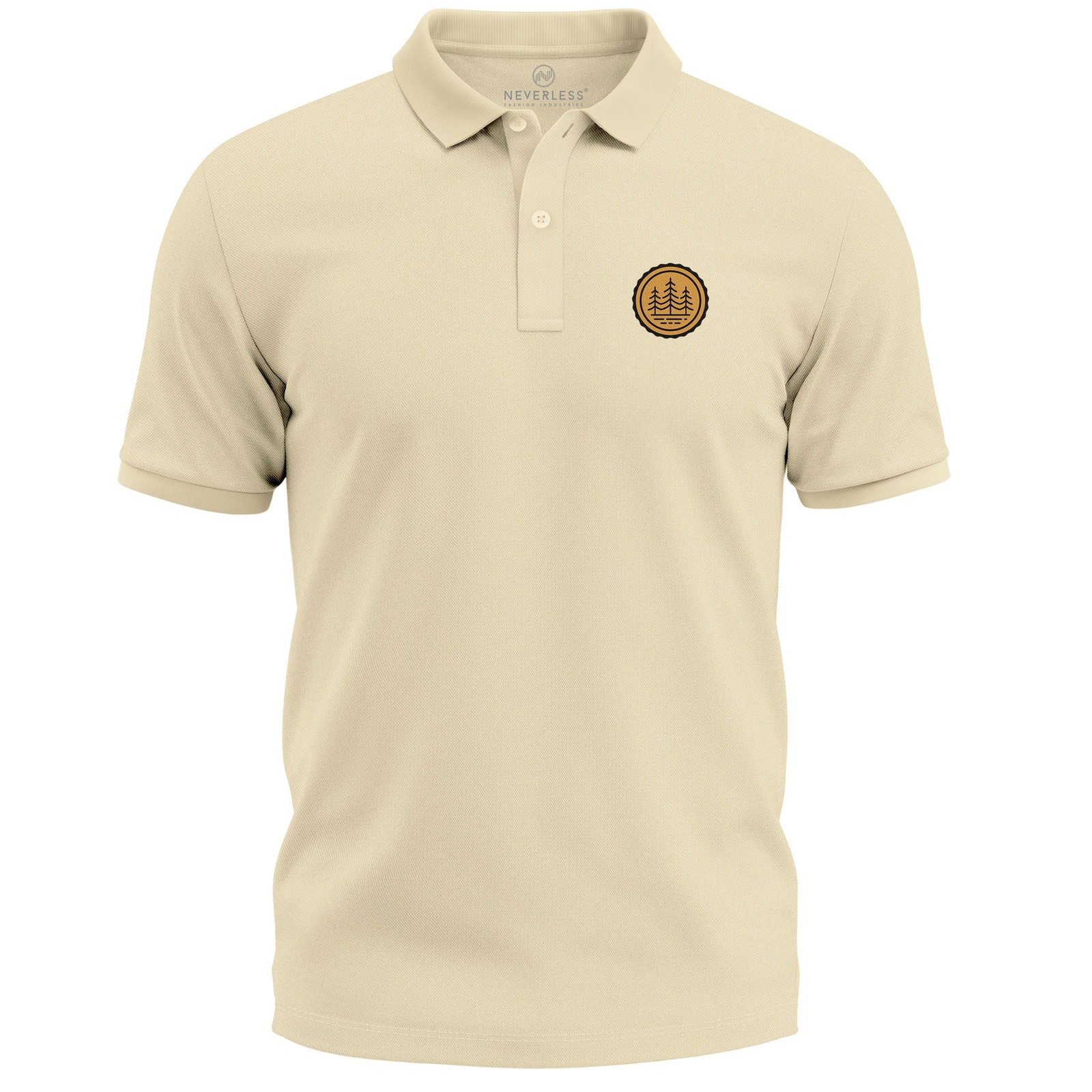 Футболка-поло Herren с логотипом mit Grafik от Wald Kurzarm Polo Sommer Выглядит повседневно и современно