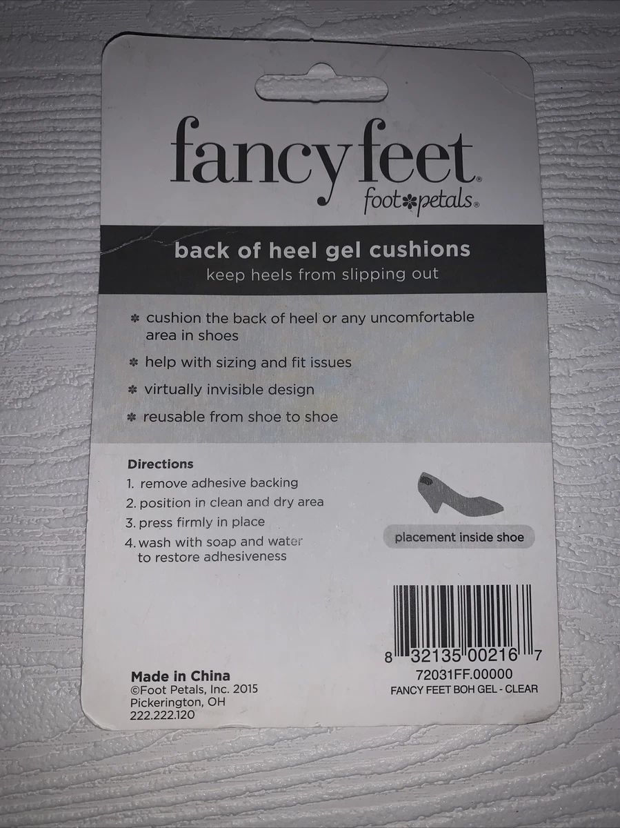 Fancy feet deals heel cushions