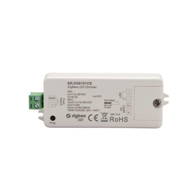 LED CONNEX Zigbee einfarbige Dimmer CS 12-36V DC bis 1x8A - Bild 1 von 4