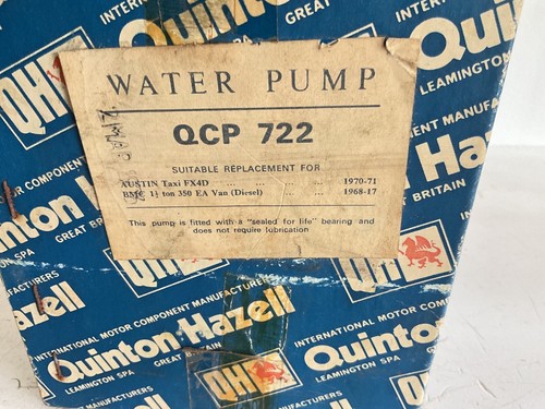 Austin Gipsy, Taxi FX4D, BMC Commercial, Water Pump, 1954 -1990’s, NOS. - Picture 6 of 7