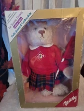 Bialosky Suzie Cheer Leader Teddy Bear w/Pennant Limited Edition Number 135 
