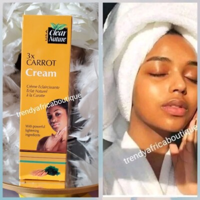 Clear Nature Carrot lightening  face cream. 100% satisfaction. 50gx1