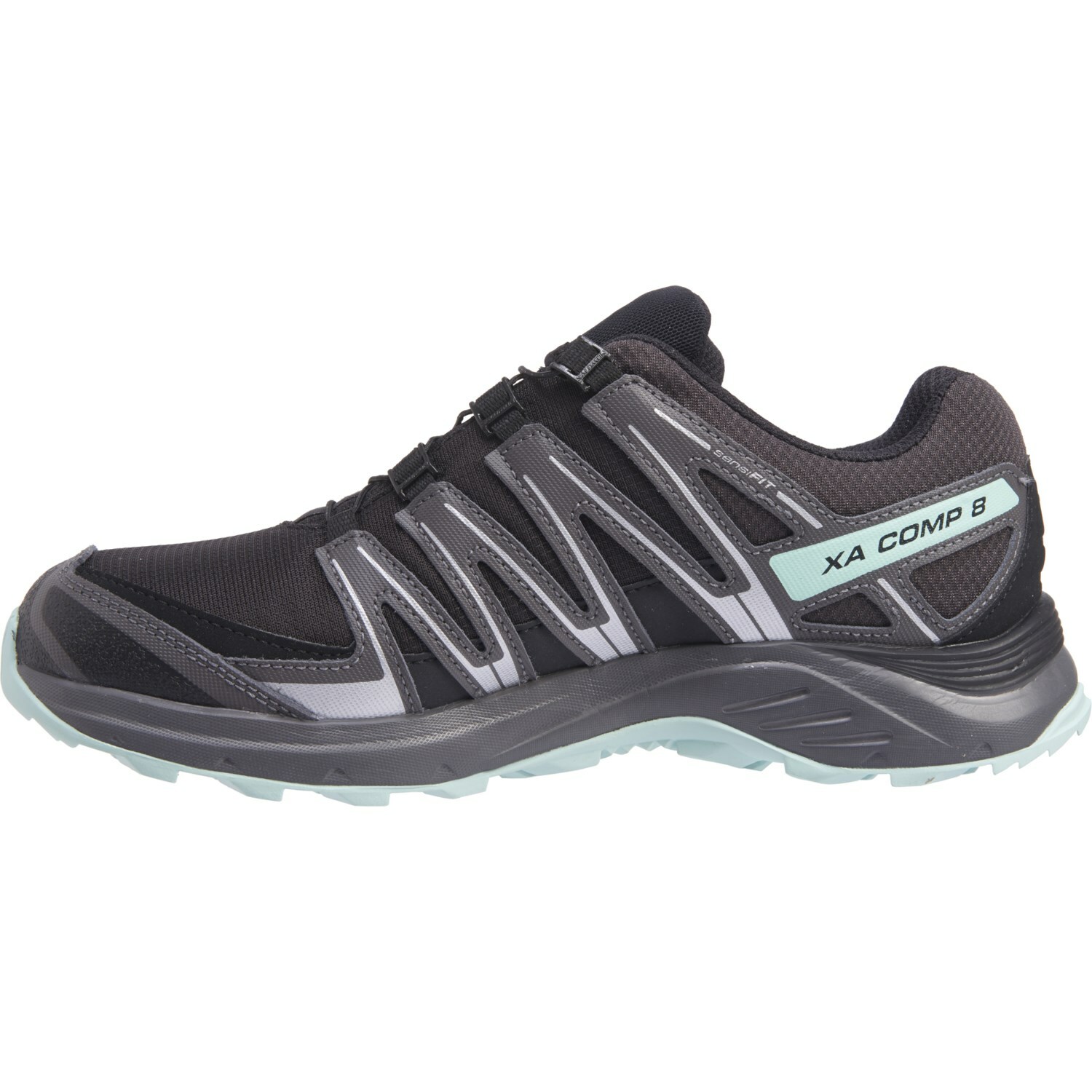 Scarpa Salomon XA Comp 8 WP donna nera escursionismo atletica trail running US 6 EU 37 5