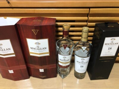 Macallan 18 Year Old 2022 Rare Cask Batch No.3 + Harley Oak Cask 18 With Box
