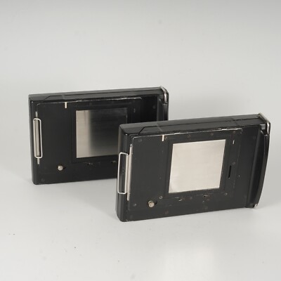 Lot of 2 Hasselblad Polaroid 100 Film Backs - PARTS/UNTESTED