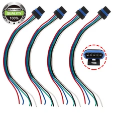 4x For AEM 30-2853 IGN1A 5-Pin Ignition Coil Pigtail Connector Plug Harness Kit