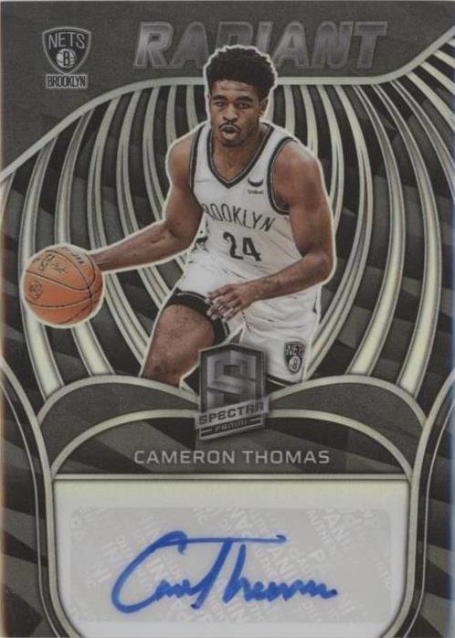 2021-22 Panini Spectra - Cameron Thomas #RSI-CTH - 1 of 2