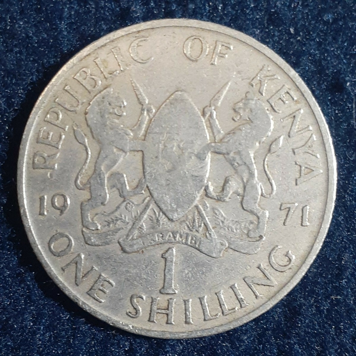 1971 Kenya 1 Shilling, Jomo Kenyatta 27.8mm coin | eBay
