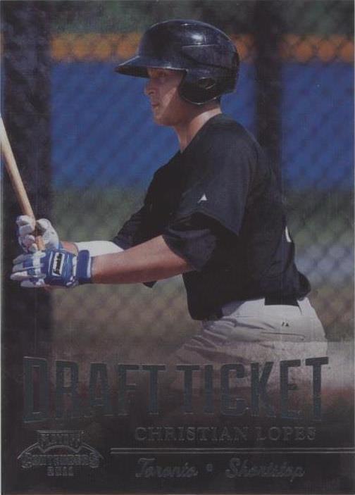 2011 Playoff Contenders - Draft Tickets Christian Lopes #DT79 Crystal ...
