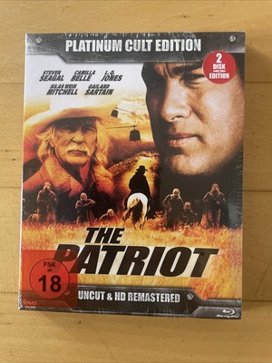 Steven Seagal - The Patriot/ Blu Ray + NEU + OVP Platinum Cult Edition