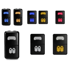 Dual Push Switch For Toyota Lightbar and Driving Light Fog DRL 12V Dual Function