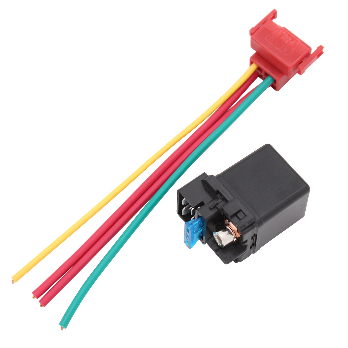 Starter Relay Solenoid with Plug For Kawasaki Ninja ZX-14 ZX1400 C