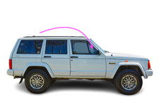 Fits: 1987-1990 Jeep Cherokee Passenger Right Front Vent Window Glass Movable