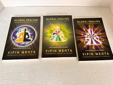 Global Healing by Vipin Mehta 3 Volume Set Paperback Very Good