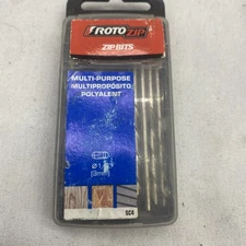 Roto Zip SC4 1/8" Wood Plastic Multi-Purpose Zip Bits, 4/Pack