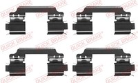 1X Quick Brake 109-1707 ZubehöRsatz Scheibenbremsbelag FüR Opel Fiat Suzuki Hond