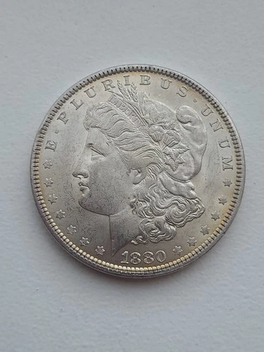 1880 Morgan Silver Dollar Gem BU