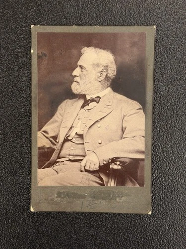 Antique Photograph of Robert E. Lee Civil War