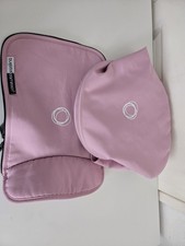 Bugaboo Cameleon 3 soft pink extandable sun canopy hood and apron 