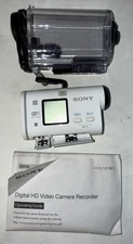 Sony HDR-AS100V 13.5MP HD Splashproof Action Camera WiFi Exmor R Steady Shot 